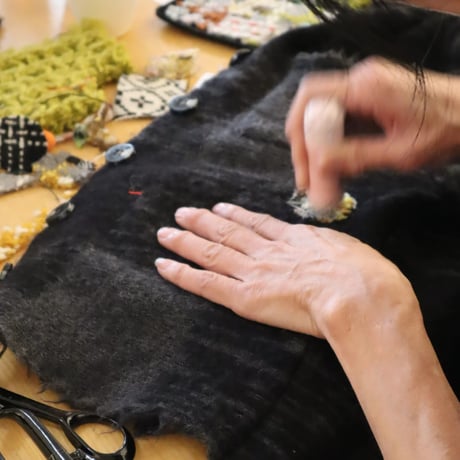 ④ ダーニングギャザリング2026　　　　kijinokanosei needlepunch workshop ＋ Darning  [ 2 ]　　９月２５日（金）13:00－15:00（B）