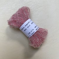 ウールシルク糸　レッド