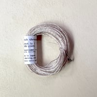 麻のスティッチ糸　ナチュラル