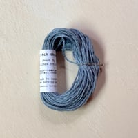 リネンシルク糸　ブルーグレイ