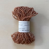 メリノウール糸　キャメル