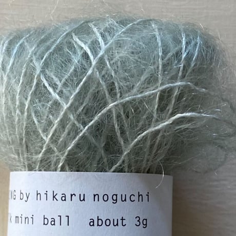 シルクモヘヤ糸　セージ