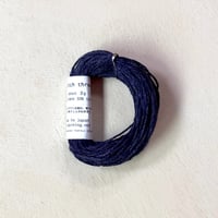 リネンシルク糸　ネイビー