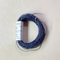 麻のスティッチ糸　インディゴ