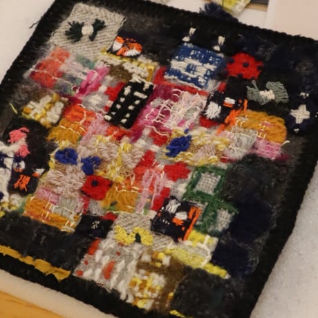 ④ ダーニングギャザリング2026　　　　kijinokanosei needlepunch workshop ＋ Darning  [ 2 ]　　９月２５日（金）13:00－15:00（B）