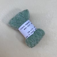 ウールシルク糸　グリーン