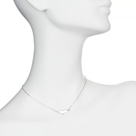 Cat Plate Necklace｜キャットプレートネックレス