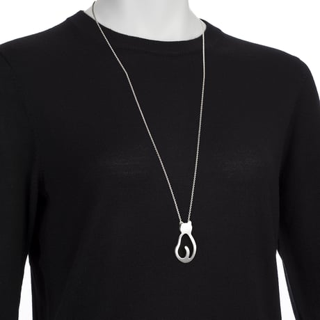 Cat Frame Long Necklace｜キャットフレームロングネックレス