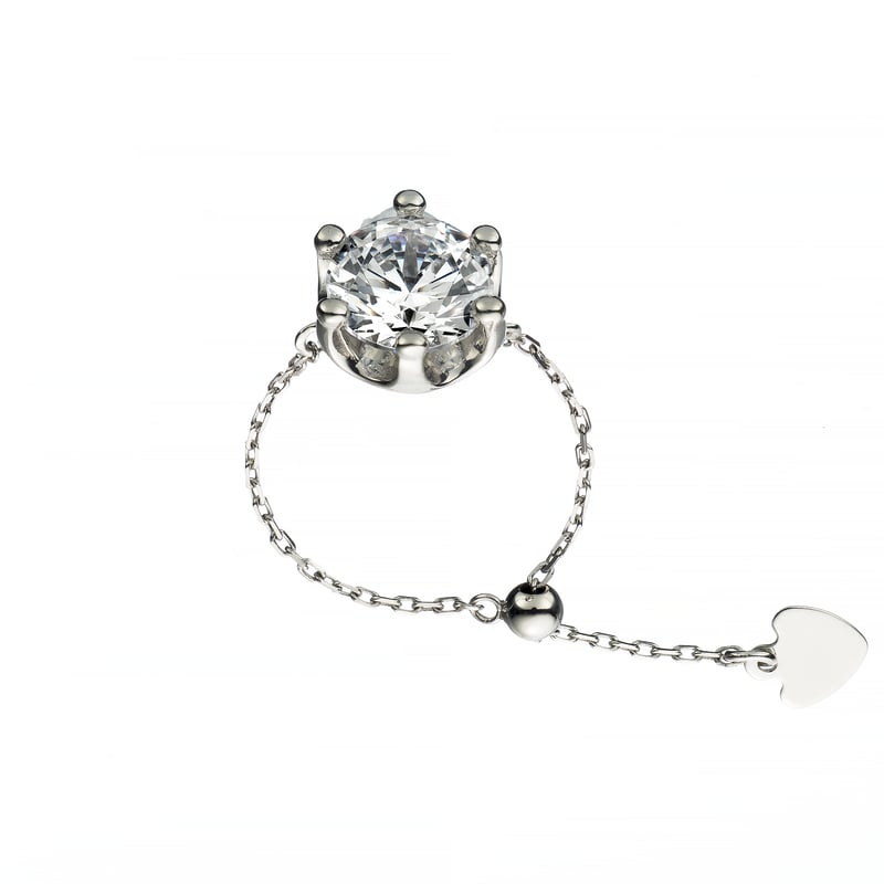Big Stone Chain Ring｜ビッグストーンチェーンリング | Calico On