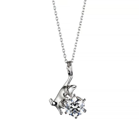 Cat Motif Long Necklace｜キャットモチーフロングネックレス