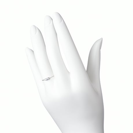 Baguette Princess Chain Ring｜バゲットプリンセスチェーンリング