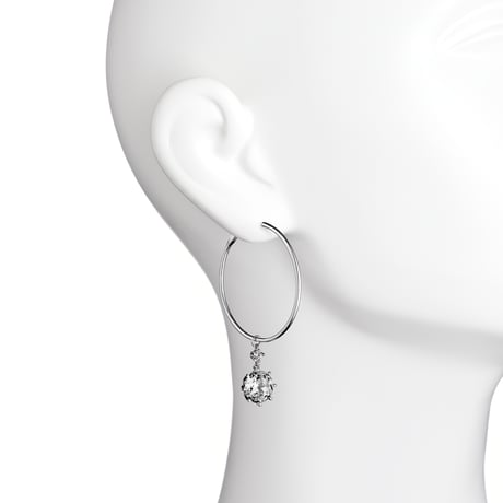 Imperial Big Stone Foop Pierce｜インペリルビッグストーンフープピアス