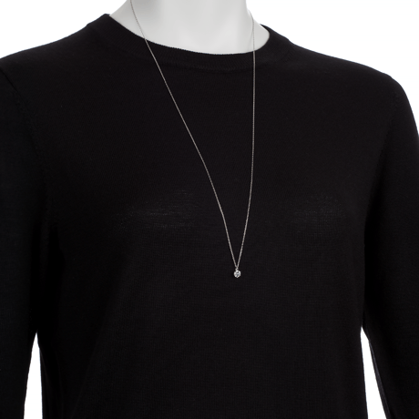 Solitaire Long Necklace｜ソリティアロングネックレス