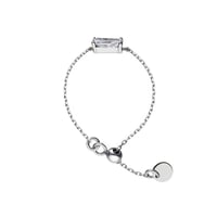 Baguette Princess Chain Ring｜バゲットプリンセスチェーンリング