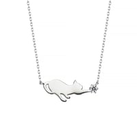 Cat Plate Necklace｜キャットプレートネックレス