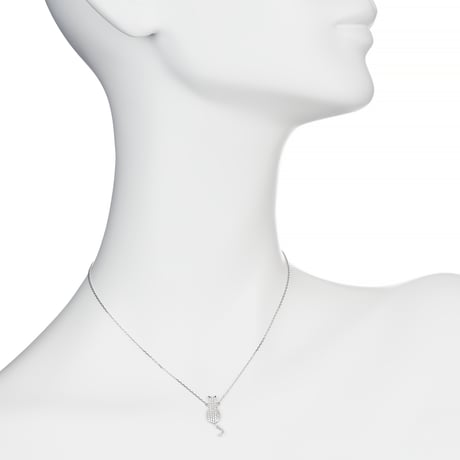 Cat pave Necklace｜キャットパヴェネックレス