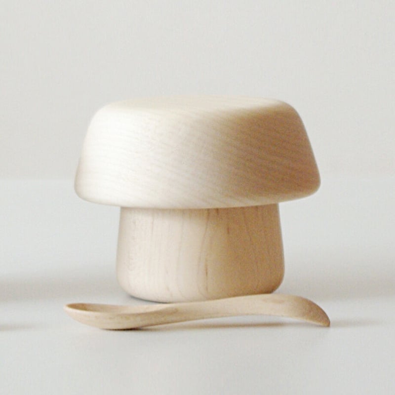 きのこのうつわ＋スプーン | スナオラボ