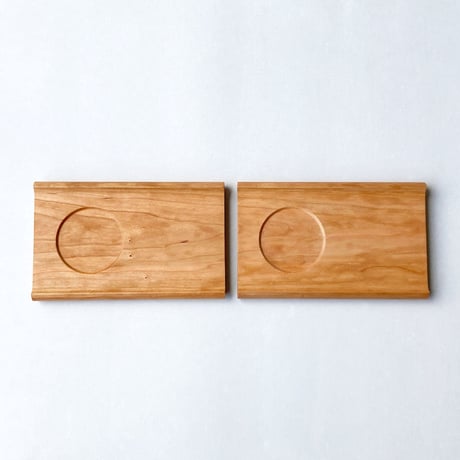【数量限定】木目がつながる！カフェトレ― senro（S）２枚セット
