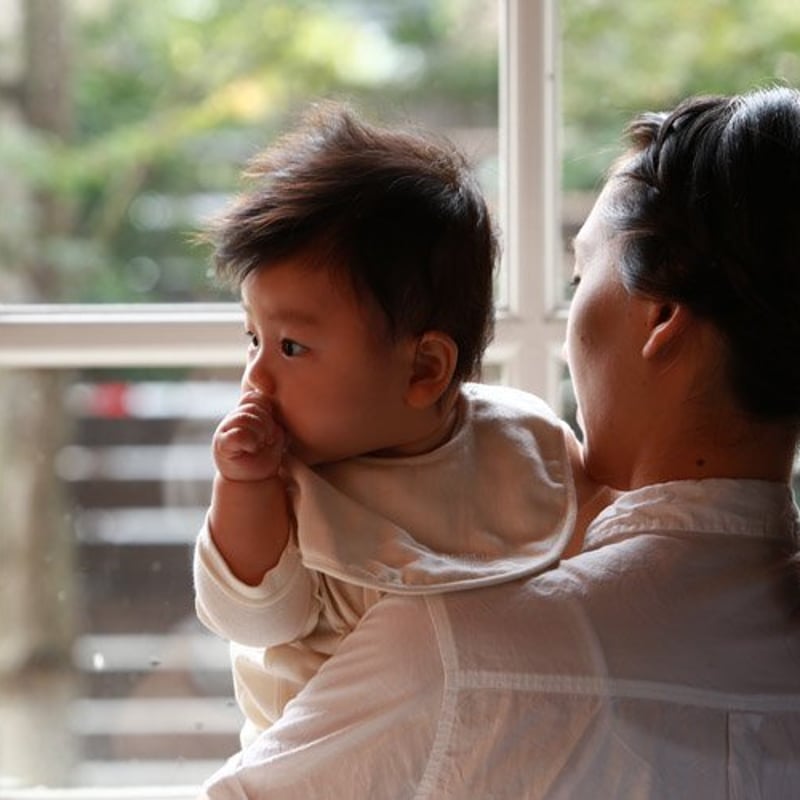 きのこのうつわ＋スプーン＋スタイのセット | スナオラボ