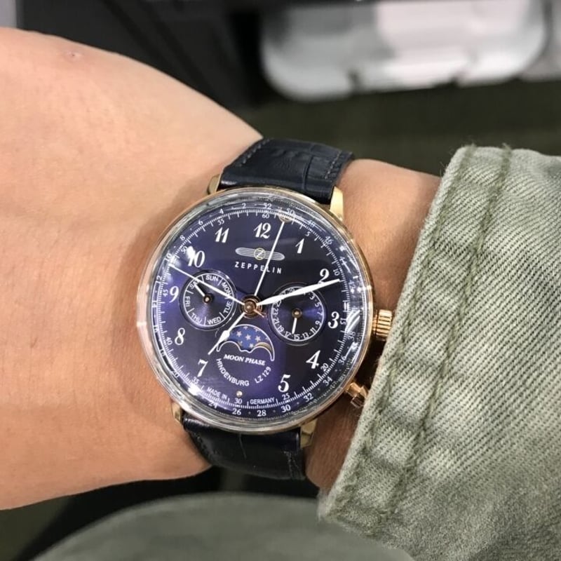 極美品】正規品 ツェッペリン ムーンフェイズ8637-5