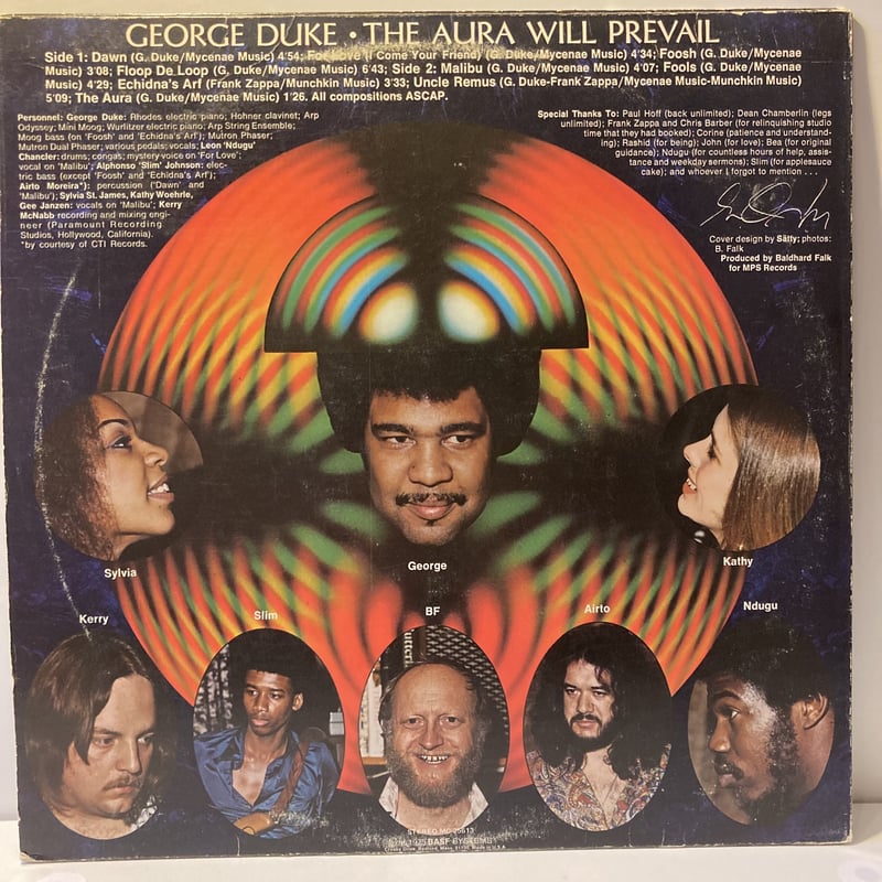 洋楽 e Duke - The Aura Will Prevail George Duke the aura will prevail - YouTube