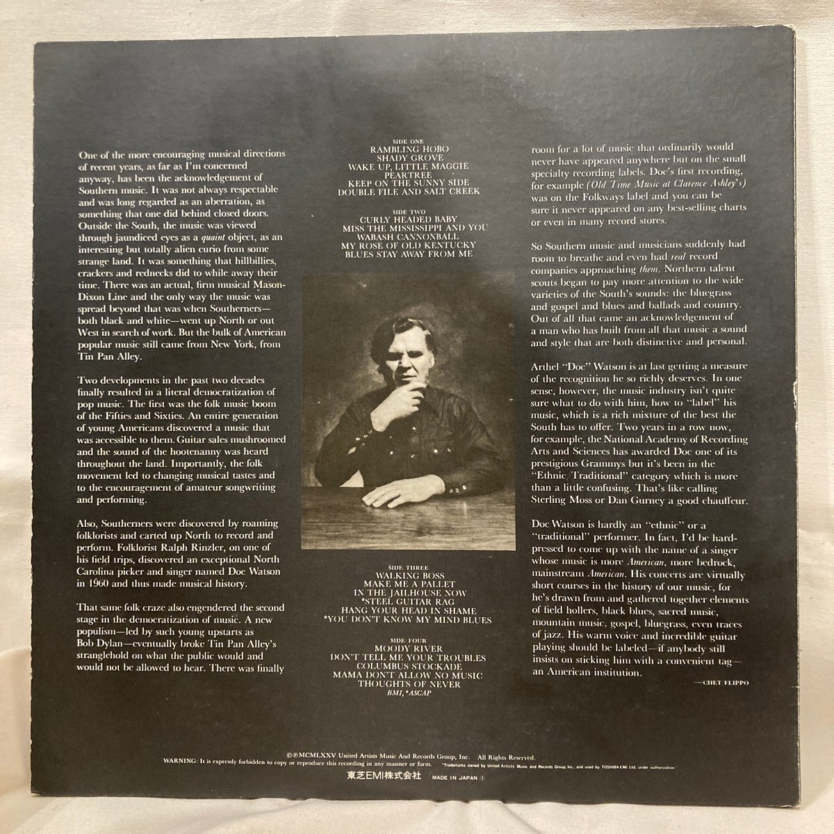 Doc Watson “Memories” | Sphere dot Music Record
