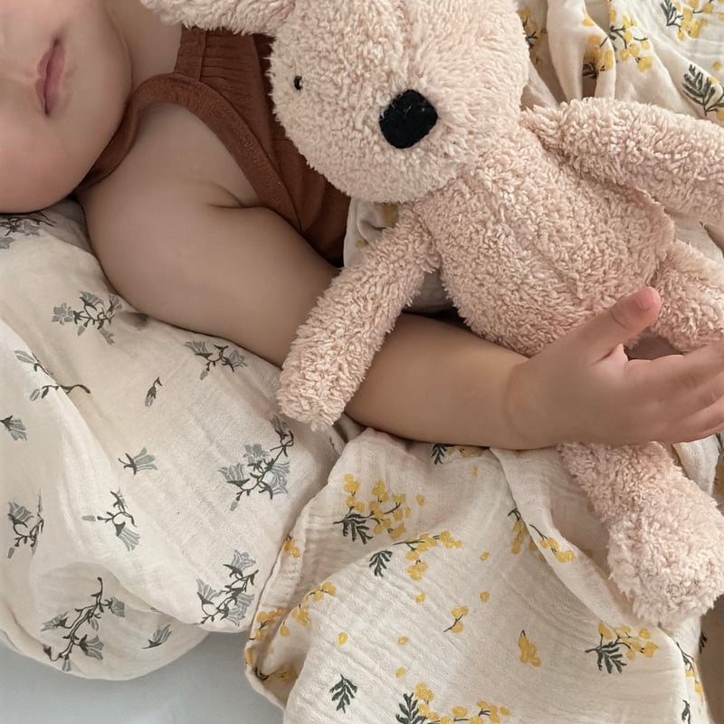  中型ベージュぬいぐるみ*4 推しぬいセール】 生地 『ぬいクロス5mmボア 約70cm×30cm シナモン