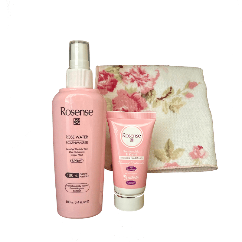 ギフトBOX入】ローズウォーター（スプレー）＆ハンドクリーム