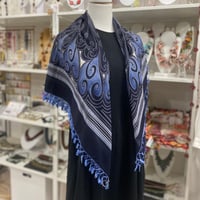 トルコの伝統手芸オヤスカーフ⑦　縁取りスカーフ