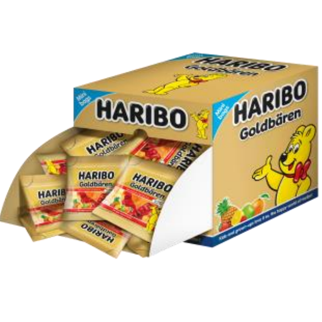 ハリボー ゴールドベアミニパック 540g | NICOL online store