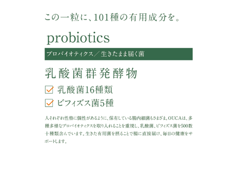 OUCA supplement  30粒入（15粒×2袋）×1箱