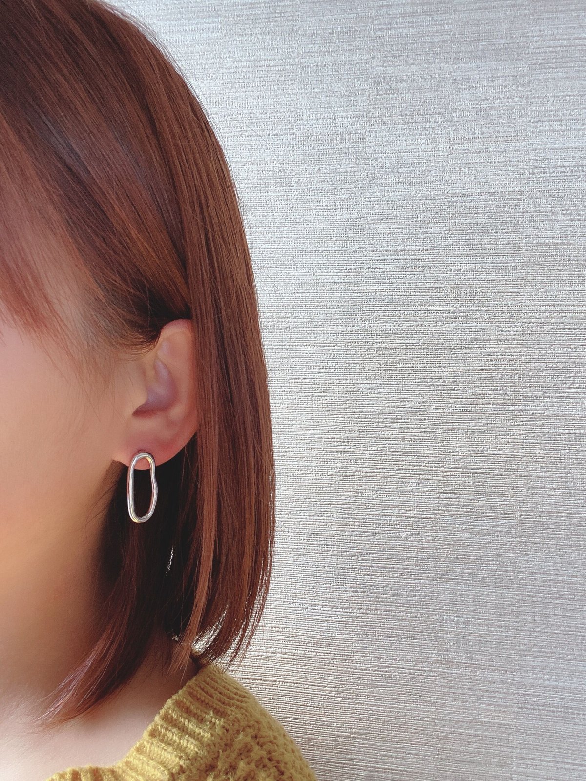 シルバー×アシンメトリーピアス | ori．-おりどっと-