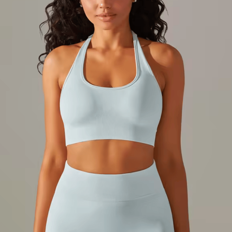 d.i.a. メタリックホルターネックブラトップ ユニクロ公式 | ホルターネックブラタンクトップ