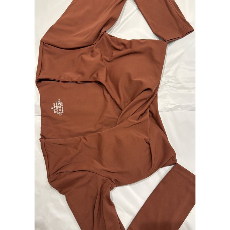 GENTLEFULLNESS ロンT ブラウン GENTLEFULLNESS ロンT ブラウン