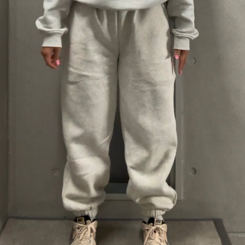 オーガニックコットンスウェットパンツ | HAPPIER THAN EVER