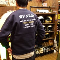 NEON 厚手裏起毛スエット  ネイビー