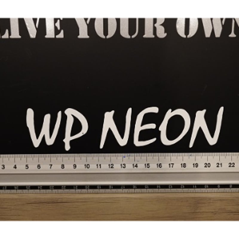 文字切り抜きステッカー | NEON STORE 