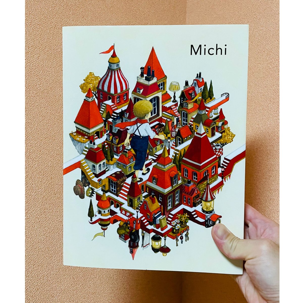 Michi junaida (著) 　絵本イラスト集 Amazon.co.jp: Michi (福音館の単行本) : junaida: 本