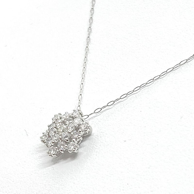 プラチナ ダイヤモンド ネックレス ペンダント Pt950 0.5ct | Jewel HOTTA