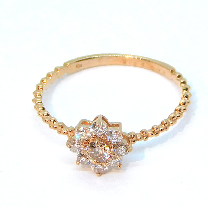 K18 PG H&C ダイヤリング