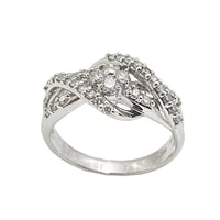 K18 PG ピンクゴールド ダイヤモンド リング 0.24 0.09ct H&C 指輪 |