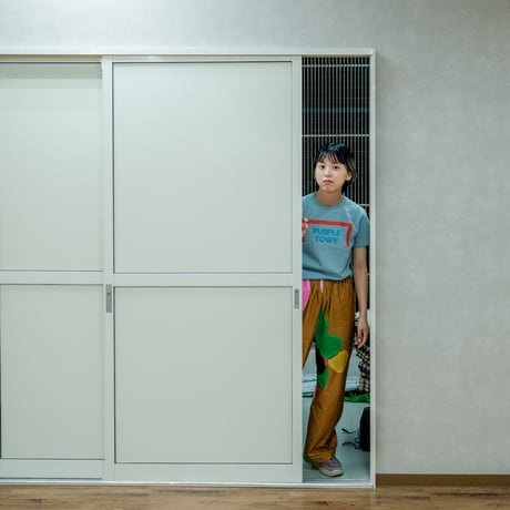 パータン公認非公式Tシャツ ロゴ/ライトブルー