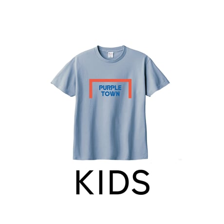 パータン公認非公式Tシャツ ロゴ/キッズ ライトブルー