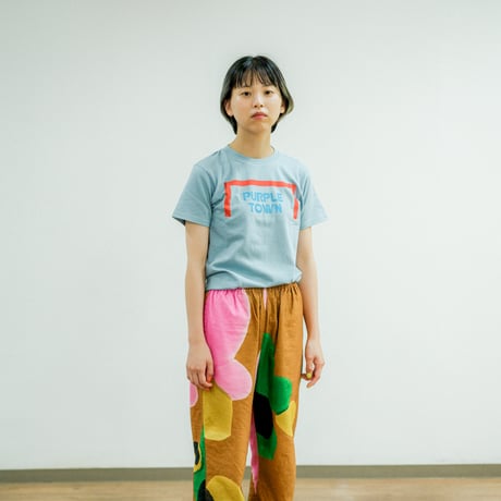 パータン公認非公式Tシャツ ロゴ/ライトブルー