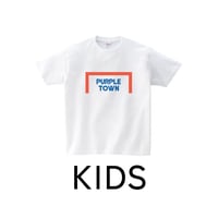 パータン公認非公式Tシャツ ロゴ/キッズ ホワイト