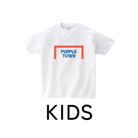 パータン公認非公式Tシャツ ロゴ/キッズ ホワイト