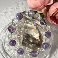 【レピドライトシリカ＆ガネーシュヒマール】💎気品と聡明さ、魅力と可能性をひらく。