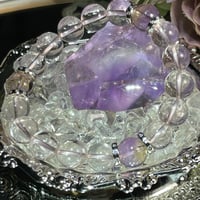 【ブレスレット】深い癒しと前向きな変化をもたらす💎【アメジスト】ネガティブを浄化し輝きを引き出す力
