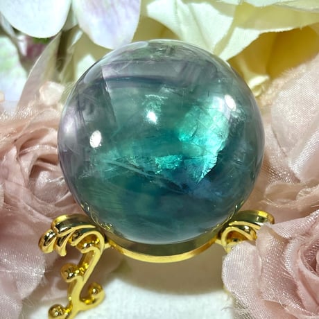 レインボーフローライト・スフィア🌿心に癒しとときめきを💗