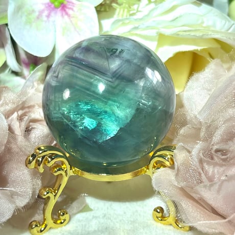レインボーフローライト・スフィア🌿心に癒しとときめきを💗